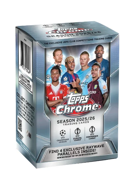 Chrome UEFA Club Competitions 2025/26 – Display-Box