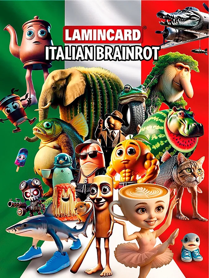 Lamincard Italian Brainrot