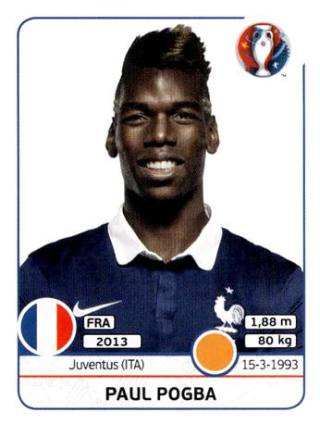 Paul Pogba – UEFA Euro 2016 France, Nr. 27
