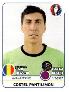 Costel Pantilimon – UEFA Euro 2016 France, no. 50