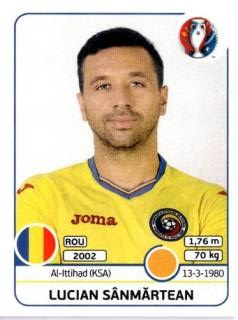 Lucian Sânmărtean – UEFA Euro 2016 France, Nr. 59