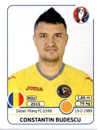 Constantin Budescu – UEFA Euro 2016 France, Nr. 62