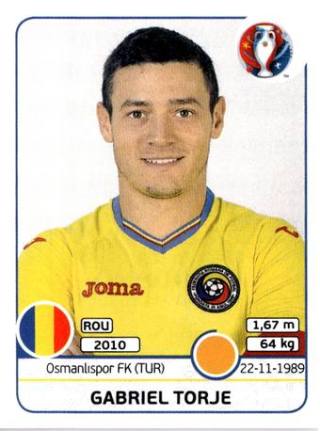 Gabriel Torje – UEFA Euro 2016 France, Nr. 63