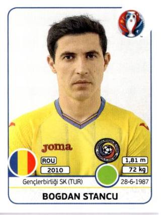 Bogdan Stancu – UEFA Euro 2016 France, n° 65
