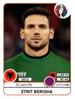 Etrit Berisha – UEFA Euro 2016 France, Nr. 69