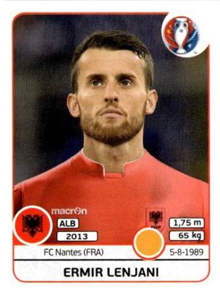 Ermir Lenjani – UEFA Euro 2016 France, Nr. 80