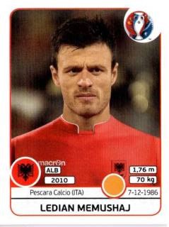 Ledian Memushaj – UEFA Euro 2016 France, Nr. 84