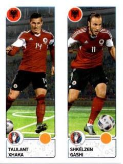 Taulant Xhaka / Shkëlzen Gashi – UEFA Euro 2016 France, Nr. 92