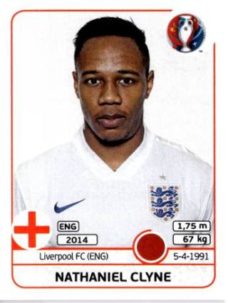 Nathaniel Clyne – UEFA Euro 2016 France, Nr. 134