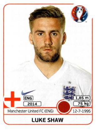 Luke Shaw – UEFA Euro 2016 France, Nr. 135