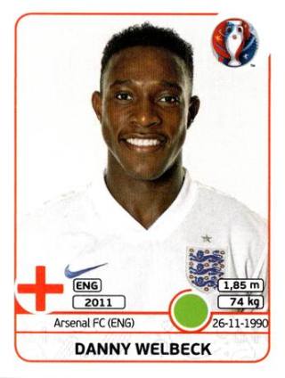 Danny Welbeck – UEFA Euro 2016 France, Nr. 146