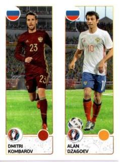Dmitri Kombarov / Alan Dzagoev – UEFA Euro 2016 France, Nr. 158