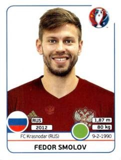 Fjodor Michailowitsch Smolow – UEFA Euro 2016 France, Nr. 178