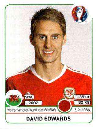 David Edwards – UEFA Euro 2016 France, Nr. 184