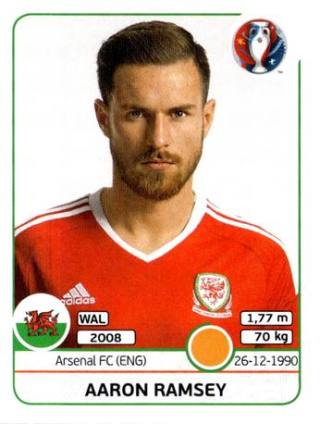 Aaron Ramsey – UEFA Euro 2016 France, Nr. 194