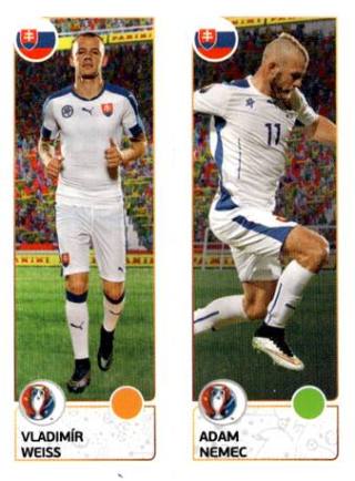 Vladimír Weiss / Adam Nemec – UEFA Euro 2016 France, Nr. 212