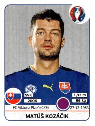 Matúš Kozáčik – UEFA Euro 2016 France, Nr. 213