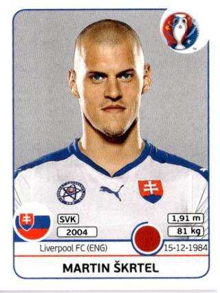 Martin Škrtel – UEFA Euro 2016 France, Nr. 216