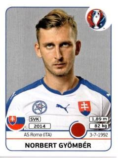 Norbert Gyömbér – UEFA Euro 2016 France, Nr. 217