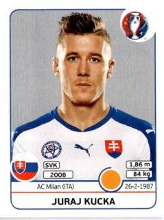 Juraj Kucka – UEFA Euro 2016 France, no. 222