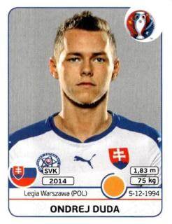 Ondrej Duda – UEFA Euro 2016 France, Nr. 227