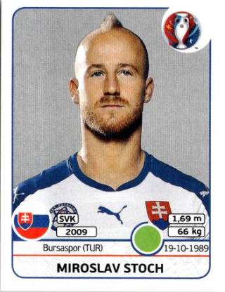 Miroslav Stoch – UEFA Euro 2016 France, Nr. 229