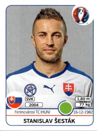 Stanislav Šesták – UEFA Euro 2016 France, Nr. 230