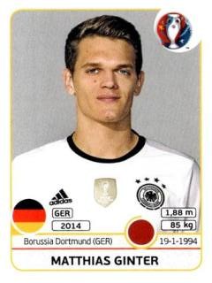 Matthias Ginter – UEFA Euro 2016 France, Nr. 245