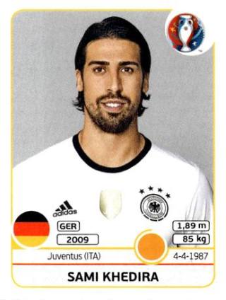 Sami Khedira – UEFA Euro 2016 France, Nr. 248