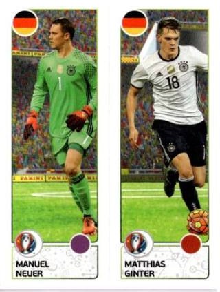 Manuel Neuer / Matthias Ginter – UEFA Euro 2016 France, n.º 262