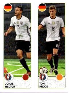 Jonas Hector / Toni Kroos – UEFA Euro 2016 France, n.º 264