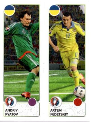 Andriy Pyatov / Artem Fedetskiy – UEFA Euro 2016 France, n.º 268