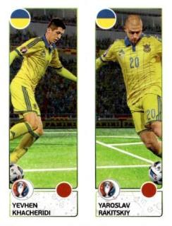 Yevhen Khacheridi / Yaroslav Rakitskiy – UEFA Euro 2016 France, n.º 269
