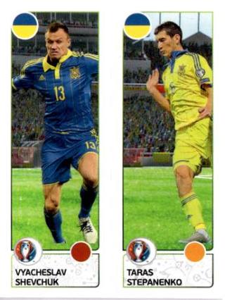 Vyacheslav Shevchuk / Taras Stepanenko – UEFA Euro 2016 France, n.º 270