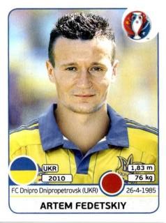 Artem Fedezkyj – UEFA Euro 2016 France, Nr. 275