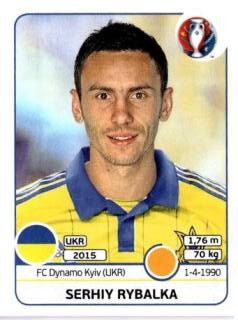 Serhij Rybalka – UEFA Euro 2016 France, Nr. 281
