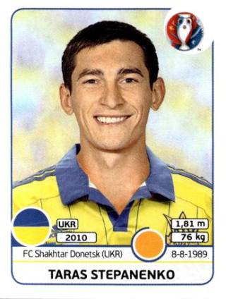 Taras Stepanenko – UEFA Euro 2016 France, Nr. 283