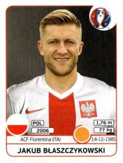 Jakub Błaszczykowski – UEFA Euro 2016 France, Nr. 306