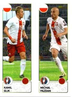 Kamil Glik / Michał Pazdan – UEFA Euro 2016 France, Nr. 315