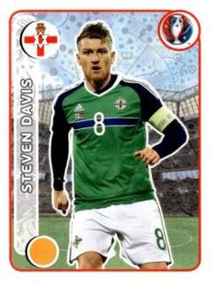 Steven Davis – UEFA Euro 2016 France, Nr. 319