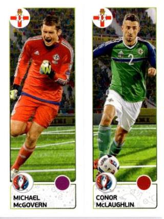 Michael McGovern / Conor McLaughlin – UEFA Euro 2016 France, Nr. 320