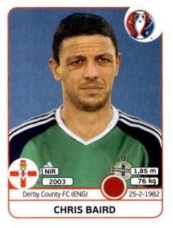Chris Baird – UEFA Euro 2016 France, Nr. 328