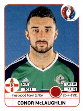 Conor McLaughlin – UEFA Euro 2016 France, Nr. 330