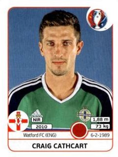 Craig Cathcart – UEFA Euro 2016 France, Nr. 332