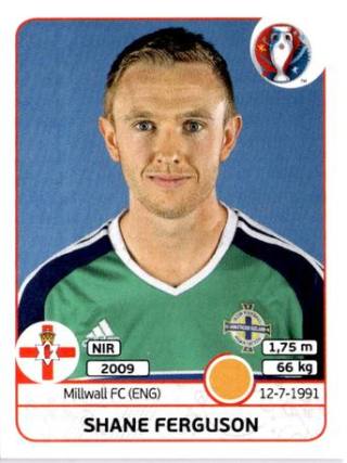Shane Ferguson – UEFA Euro 2016 France, Nr. 334