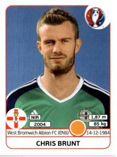 Chris Brunt – UEFA Euro 2016 France, Nr. 338