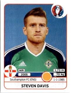 Steven Davis – UEFA Euro 2016 France, Nr. 339