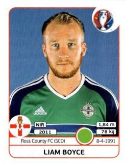 Liam Boyce – UEFA Euro 2016 France, Nr. 342