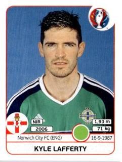 Kyle Lafferty – UEFA Euro 2016 France, Nr. 344