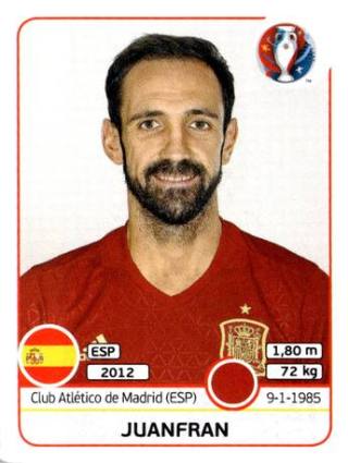 Juan Francisco Torres – UEFA Euro 2016 France, Nr. 357